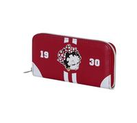 Betty Boop Varsity-Essential Wallet, Burgundy, 19 x 10 cm