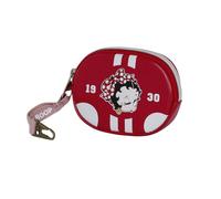 Betty Boop Varsity-Pill Coin Purse, Burgundy, 12 x 8.5 cm