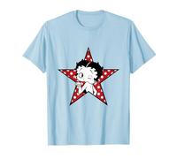 Betty Boop Wink Polka Dot Star T-Shirt