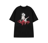 Betty Boop Women's Adult Short Sleeved T-Shirt (Black) in Black | Size: 3XL Betty Boop Black 3XL