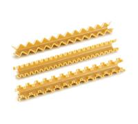 Betty Bossi 25793 Synthetic Flute Cutter for Flute Pastry, Dishwasher Safe, Beige, 25.5cm x 3cm x 3cm, Pack of 3