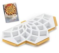 BETTY BOSSI Aperitif Flower Cutter 32 cm with Pusher and Recipe Collection Flower Cutter Aperitif 32 cm