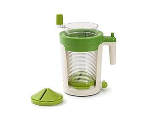 Betty Bossi Maxi Spiralizer is a Vegetable spiralizer for Cutting Fruit and Vegetables - This Convenient Veggie Slicer Represents The high-end Version of spiralizers