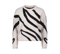 Betty & Co Women's 5768/3451 Pullover Sweater, Nature-Black, 14