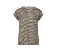 Betty & Co Women's Kingston 4 T-Shirt, Khaki/Cream, XXL