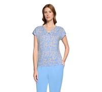 Betty & Co Women's Shirt Blue/Cream