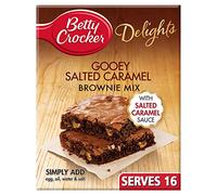 Betty Crocker Delights Gooey Salted Caramel Brownie Mix, 430g