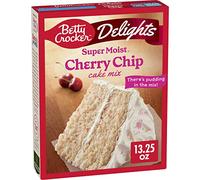 Betty Crocker Delights Super Moist Cherry Chip Cake Mix 376g (13.25oz)