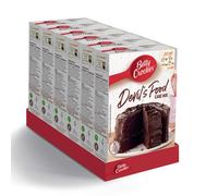 Betty Crocker Devil's Food Chocolate Cake Mix 425g (Pack of 6)