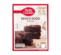 Betty Crocker Devil's Food Chocolate Cake Mix 425g - Rich, Dark & Moist Chocolate Sponge - Easy to Bake