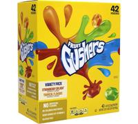 Betty Crocker Fruit Gushers Snacks - 952g (42 Count)