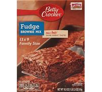 Betty Crocker Fudge Brownie Mix 519g American Version (2 Packs)