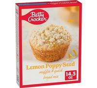 Betty Crocker Lemon Poppy Seed Muffin Mix - 15.4 oz 411g