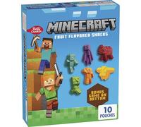 Betty Crocker Minecraft Fruit Flavoured Snacks - Pack of 10, 237 ml