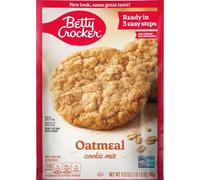 Betty Crocker Oatmeal Cookies, Cookie Baking Mix, 17.5 oz