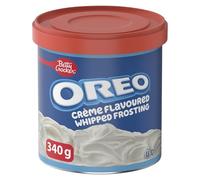 Betty Crocker Oreo Crème Flavoured Whipped Frosting, 340 Grams Package of Oreo Frosting