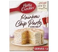 Betty Crocker Rainbow Chip Party Cake Mix, 425g, Black