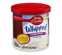 Betty Crocker, Ready-to-Serve, Soft Whipped Frosting, Fluffy White, 12-Ounce Tub (Pack of 3)