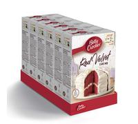 Betty Crocker Red Velvet Chocolate Cake Mix 425g (Pack of 6)