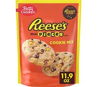 Betty Crocker REESE'S Mini PIECES Cookie Mix, Peanut Butter Cookie Mix with REESE’S PIECES Minis and Mini Chocolate Chips 337g (Pack of 2)