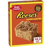 Betty Crocker REESE'S Peanut Butter Coffee Cake Mix with Brown Sugar Streusel Topping, 14.2 oz