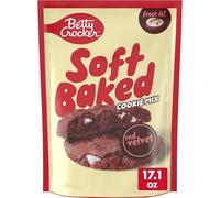 Betty Crocker Soft Baked Cookie Mix, Red Velvet, 17.1 oz