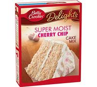 Betty Crocker Super Moist Cake Mix - Cherry Chip, 1 x 430g Pack