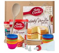 Betty Crocker Vanilla Cupcake Baking Kit Bundle