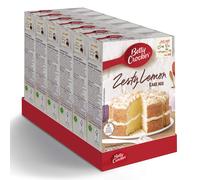 Betty Crocker Zesty Lemon Cake Mix 425g (Pack of 6)