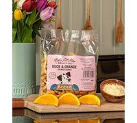 Betty Miller Grain-Free Dog Treats - Duck and Orange Bones - 400g