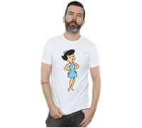 Betty Rubble Classic Pose T-Shirt The Flintstones White XL