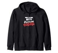 Betty Sarcasm Love Language Saying Funny Betty Name Zip Hoodie
