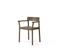 Betty TK10 Dining Chair With Armrest Smoked Oak