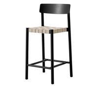 Betty TK12 natural webbing bar stool 65 cm, ash wood Natural one size