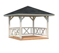 Betty XS (3x3m | 9.0m2) Square Wooden Gazebo