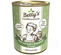 Betty's Country Kitchen Cat Food Can - with Chicken & Veal 6 x 400g (€14.96/kg)