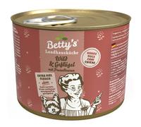 Betty's Country Kitchen Dog Food Can - Wild & Poultry 6 x 200g (23.25€/kg)