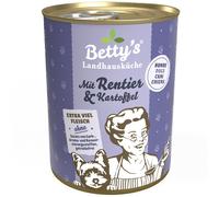 Betty's Country Kitchen Dog Tin - Reindeer & Potato 6 x 400g (€14.96/kg)