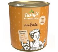 Betty's Country Kitchen Dog Food Can - with Duck & Poultry 6 x 800g (9.56€/kg)