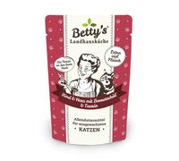 Betty's Country Kitchen Wet Food for Cats - Beef & Heart 12 x 100g (29.92€/kg)