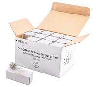 Betus Original Replacement Long Lasting 15 Watt Dimmable E12 Socket Warm White Household Salt Lamp Bulb Candle Warmers - Value Pack of 12