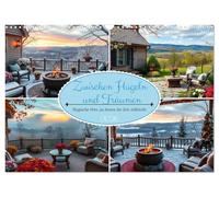 Between hills and dreams - magical places where time stands still UK-Version (Wall Calendar 2026 DIN A3 Landscape), CALVENDO 12 Month Wall Calendar