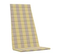 Between Lines seat cushion for outdoor deckchair Skagerak by Fritz Hansen Lemon/Sand Stripe - 19601161