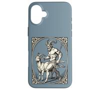 Between Mischief and Menace Demonic Illustration Case for iPhone 16 Plus