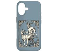 Between Mischief and Menace Demonic Illustration Case for iPhone 17