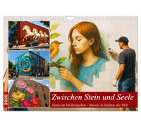 Between stone and soul UK-Version (Wall Calendar 2026 DIN A4 Landscape), CALVENDO 12 Month Wall Calendar