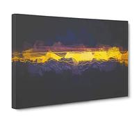 Between the Earth & Sky Canvas Print | Gallery Wrapped 30mm Frame Wall Art | 30x20 inches | Ready to Hang | Abstract Picture | Living Room Bedroom Lounge Office