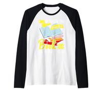 Between The Pages Of A Book Is A Lovely Place To Be Raglan Baseball Tee