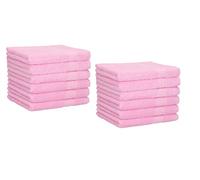 Betz 12 Piece Set 12 Guest Towels rose PALERMO 30x50 cm 100% Cotton