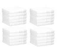 Betz 20 Piece Face Cloth Set Neapel 100% Cotton 20 Face Cloths Size 30 x 30 cm color white
